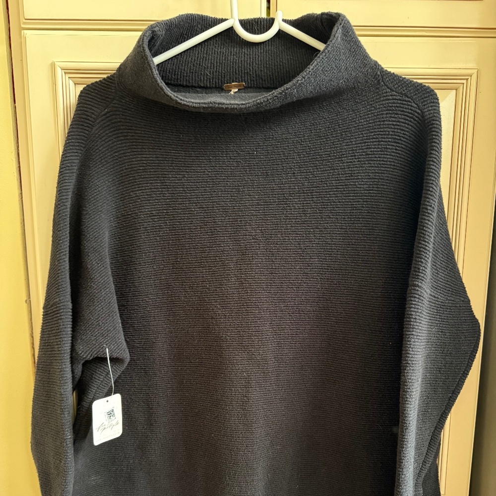 Free People Black Sweater